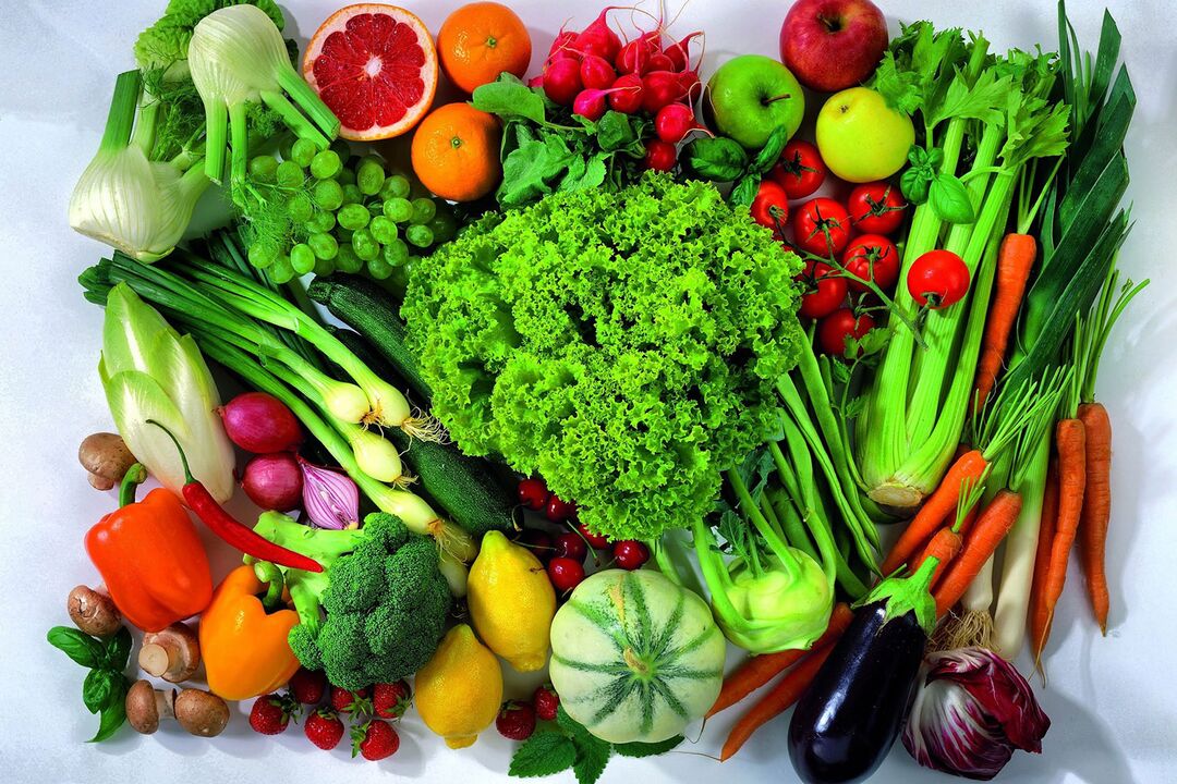 蔬菜和水果的效力